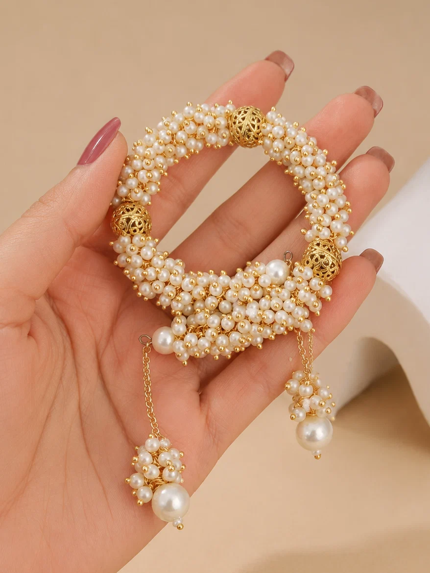 Golden Pearl Bracelet