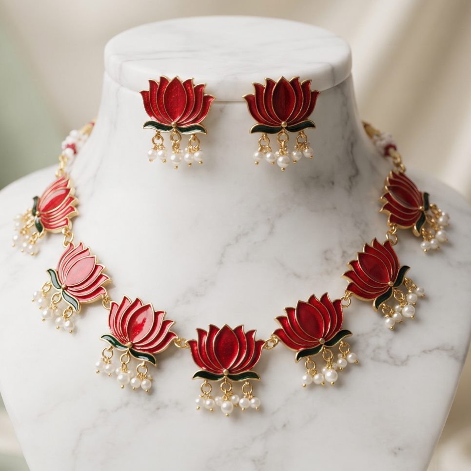 Red Lotus Choker