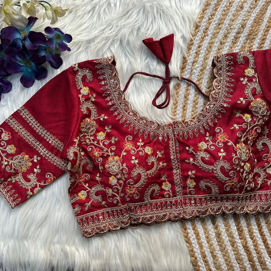 Raina Embroidery Blouse